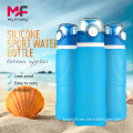 kean High Quality Foldable silicone bottles for drinking water